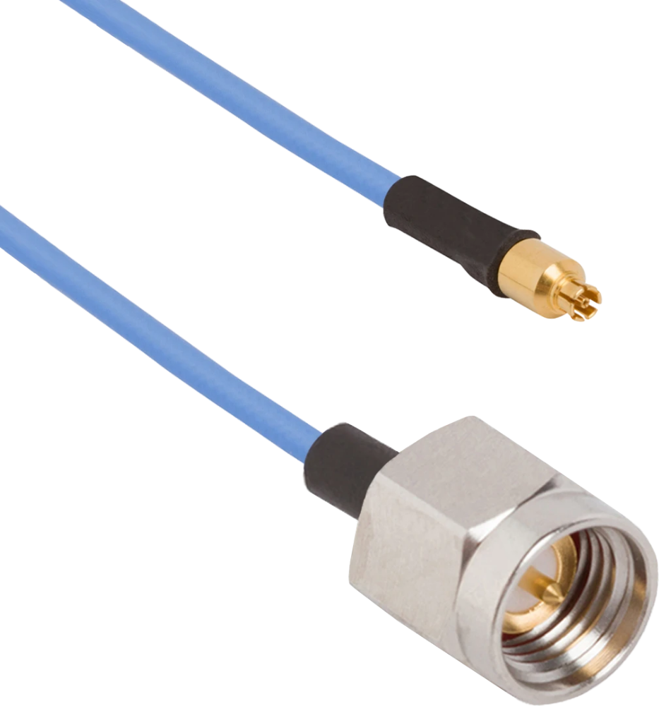 SMA Male to SMPS Female 250mm Cable Assembly for .047 Cable